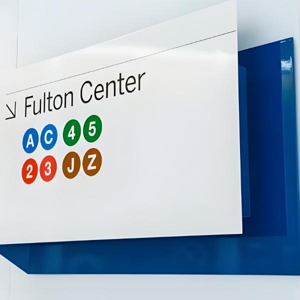 custom wayfinding signs