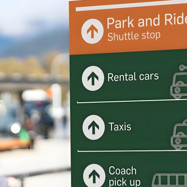 custom wayfinding signs