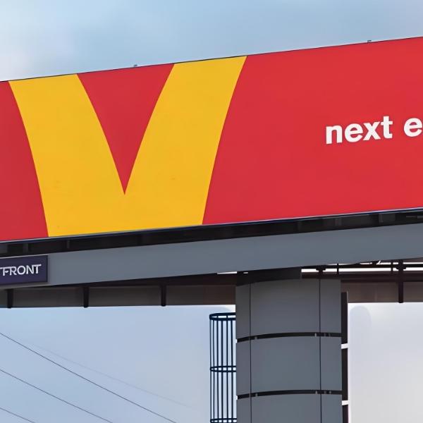 large billboards advertising