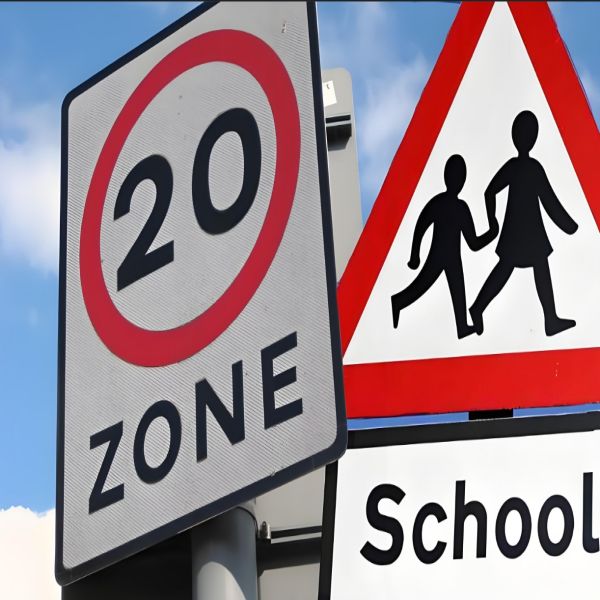 pedestrian crossing signs
